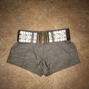Brown shorts